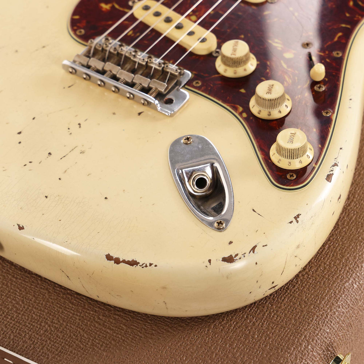 Fender Custom Shop 1960s Stratocaster Aged Olympic White Masterbuilt Jason Smith — 11
