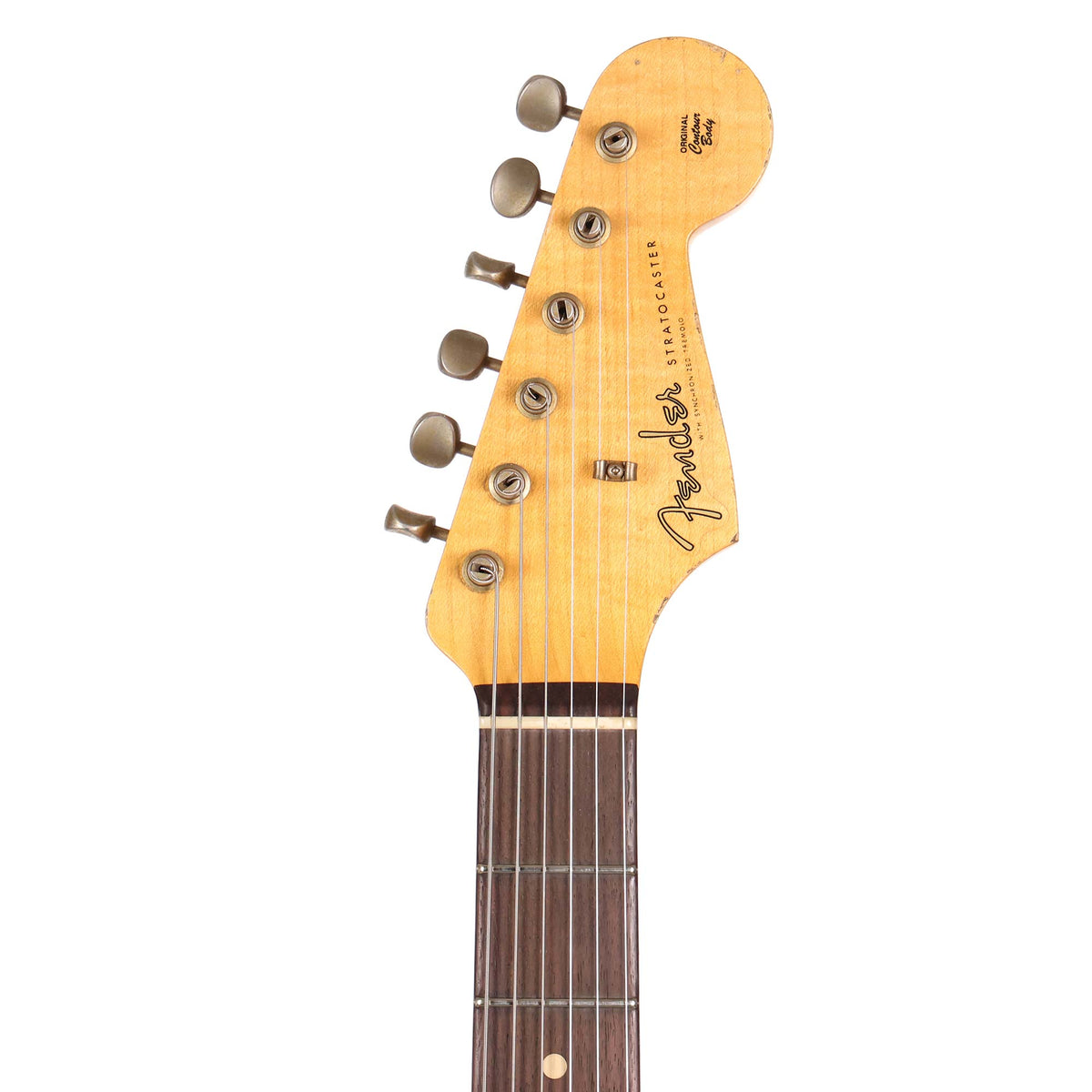 Fender Custom Shop 1960s Stratocaster Aged Olympic White Masterbuilt Jason Smith — 12