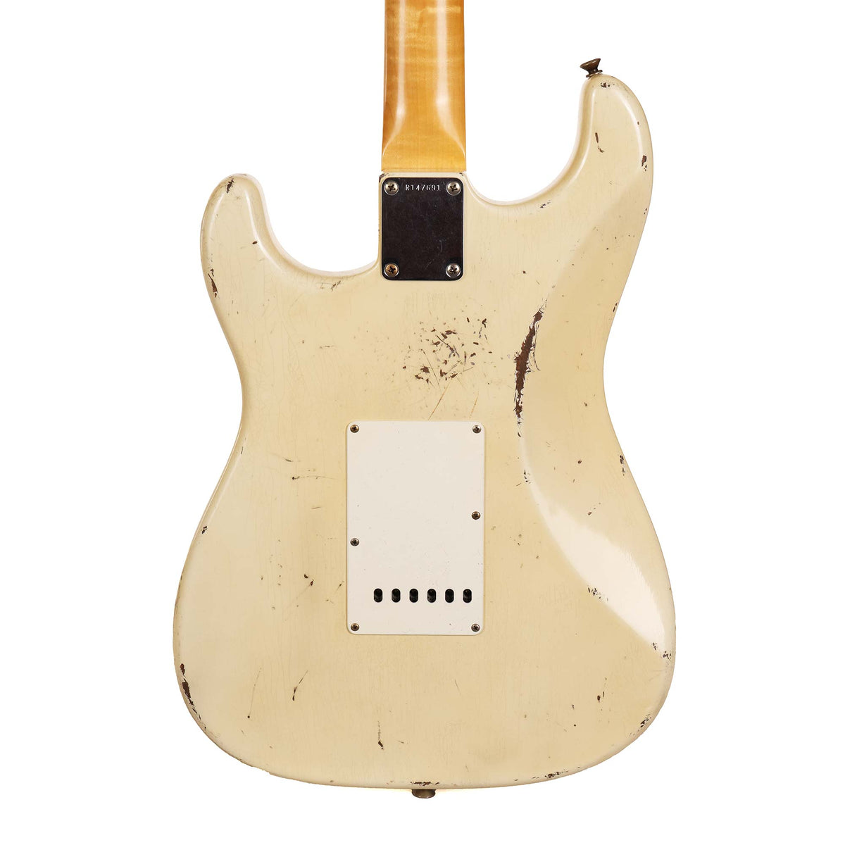 Fender Custom Shop 1960s Stratocaster Aged Olympic White Masterbuilt Jason Smith — 6