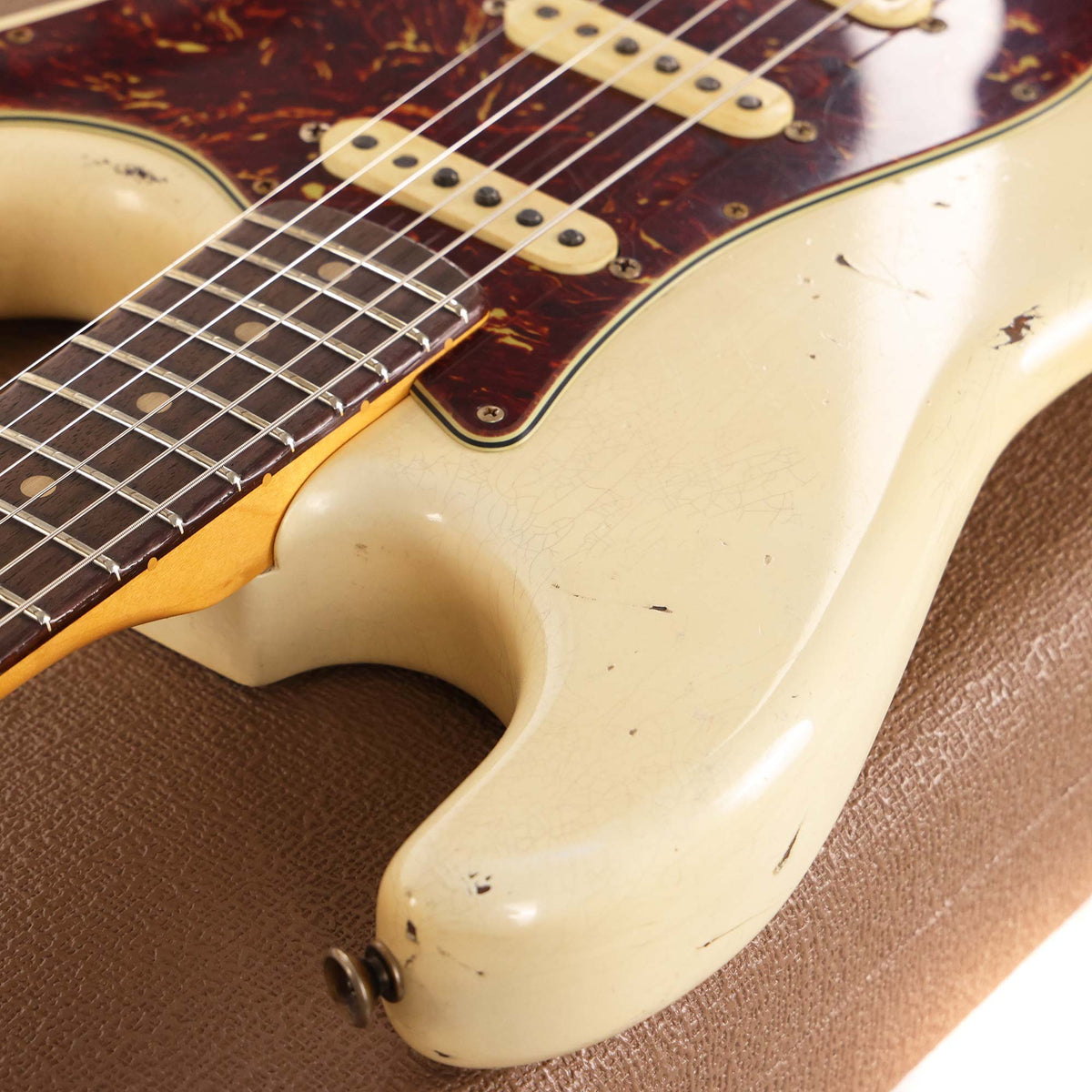 Fender Custom Shop 1960s Stratocaster Aged Olympic White Masterbuilt Jason Smith — 7