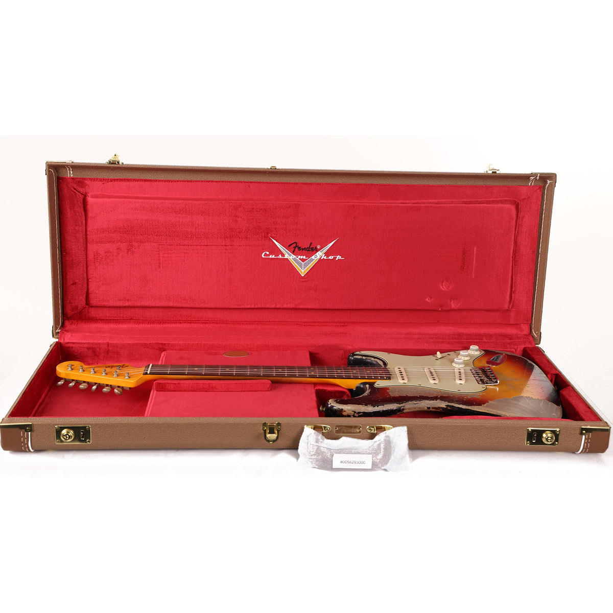 Fender Custom Shop 1960 Stratocaster Ultimate Relic Masterbuilt Greg Fessler 3-Tone Sunburst — 11