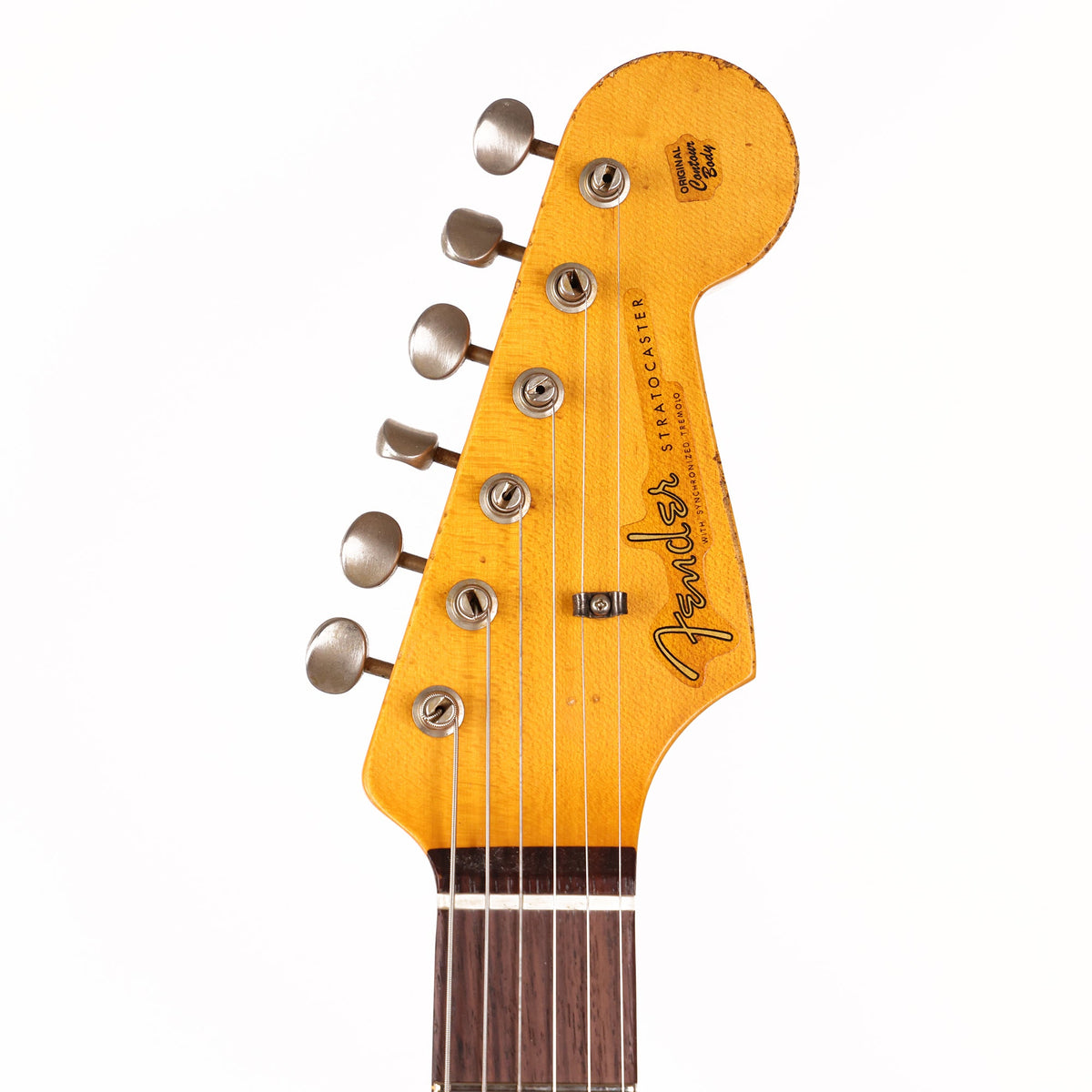 Fender Custom Shop 1960 Stratocaster Ultimate Relic Masterbuilt Greg Fessler 3-Tone Sunburst — 4