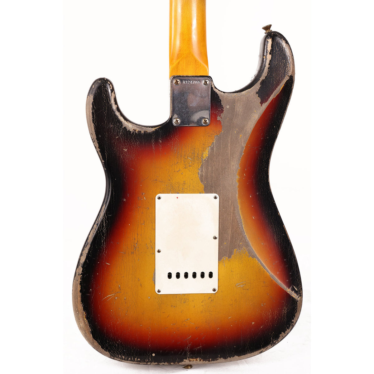 Fender Custom Shop 1960 Stratocaster Ultimate Relic Masterbuilt Greg Fessler 3-Tone Sunburst — 6