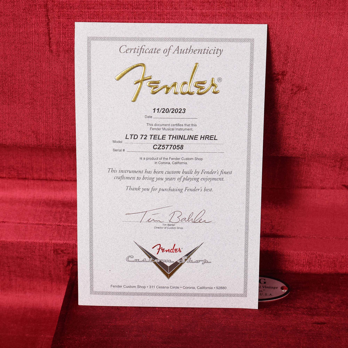 Fender Custom Shop Limited Edition 1972 Telecaster Thinline Heavy Relic Pink Paisley — 11