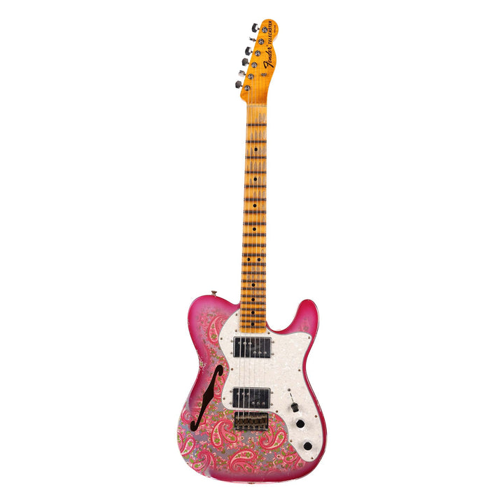 Fender Custom Shop Limited Edition 1972 Telecaster Thinline Heavy Relic Pink Paisley