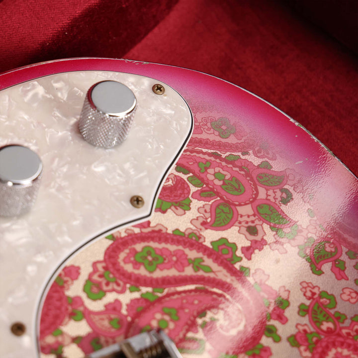 Fender Custom Shop Limited Edition 1972 Telecaster Thinline Heavy Relic Pink Paisley