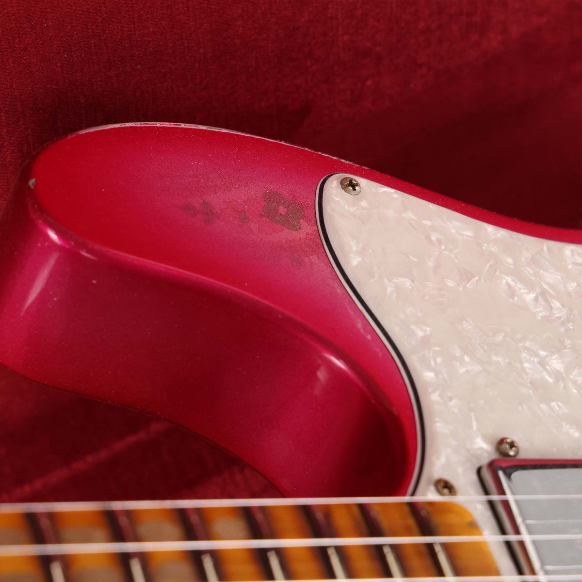 Fender Custom Shop Limited Edition 1972 Telecaster Thinline Heavy Relic Pink Paisley — 7
