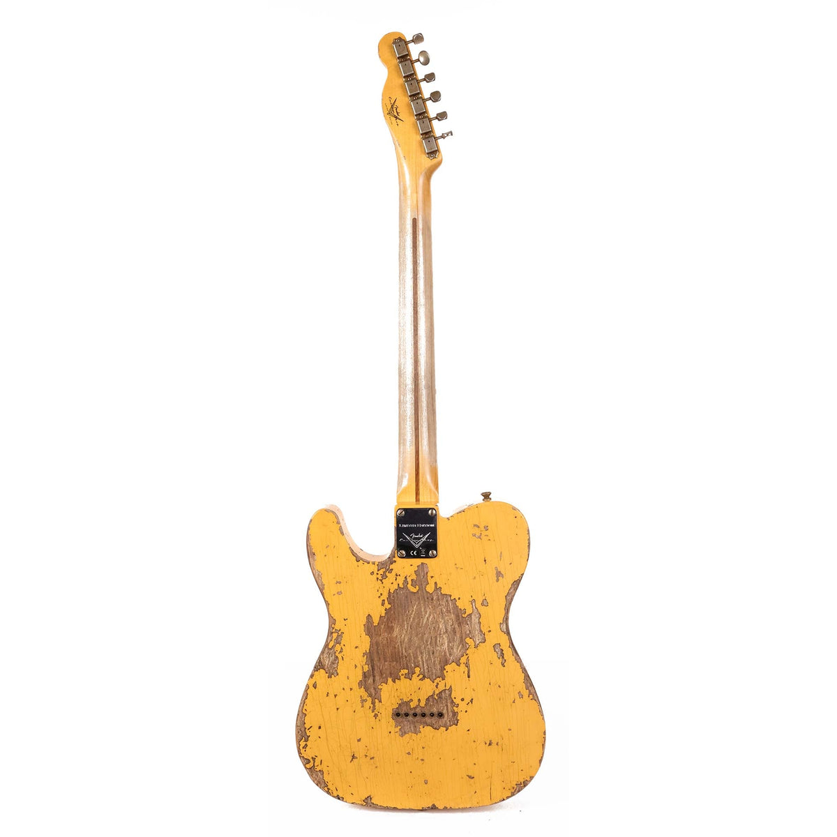 Fender Custom Shop Limited 1950 Pine Esquire Super Heavy Relic Aged Nocaster Blonde 2024 — 3