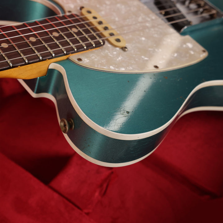 Fender Custom Shop 1963 Custom Telecaster Masterbuilt Jason Smith Relic Robins Egg Blue Metallic