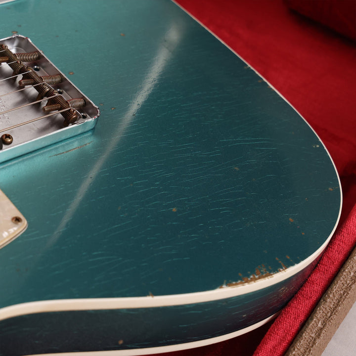 Fender Custom Shop 1963 Custom Telecaster Masterbuilt Jason Smith Relic Robins Egg Blue Metallic