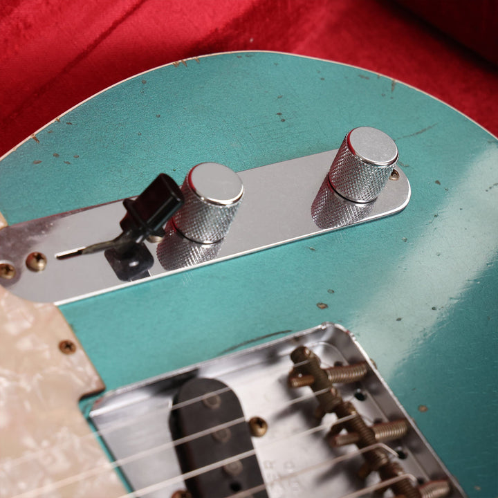 Fender Custom Shop 1963 Custom Telecaster Masterbuilt Jason Smith Relic Robins Egg Blue Metallic