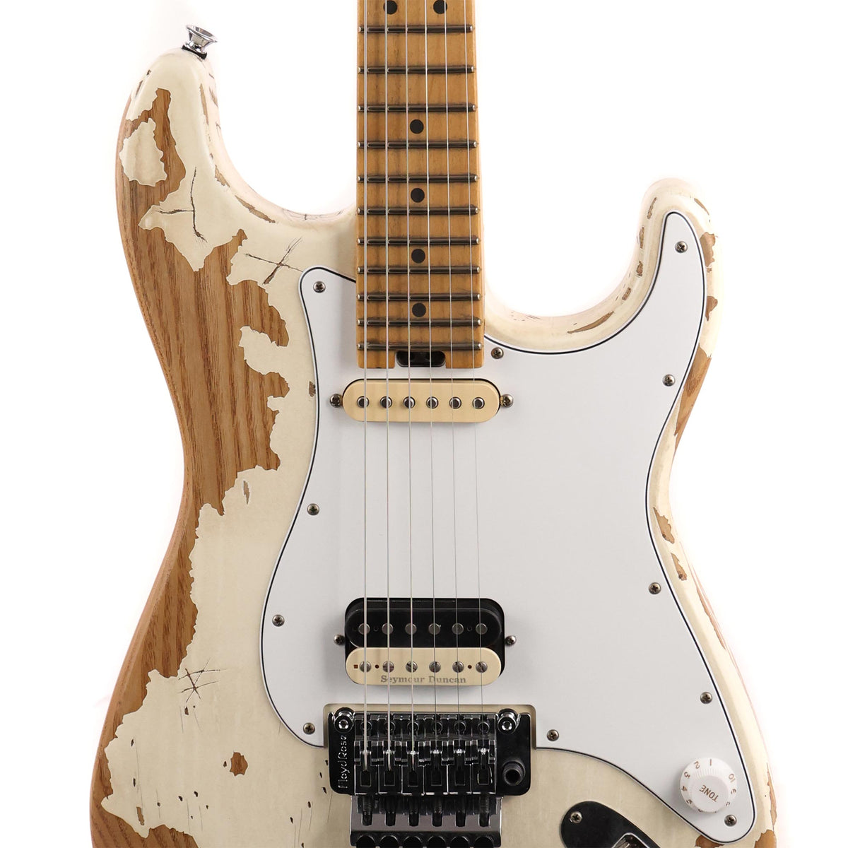 Charvel Henrik Danhage Limited Edition Signature Pro-Mod So-Cal Style 1 White Relic — 6