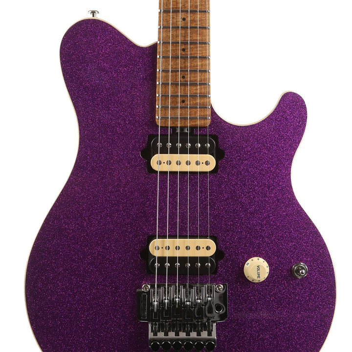 Ernie Ball Music Man Axis Guitar Fuschia Sparkle Music Zoo Exclusive
