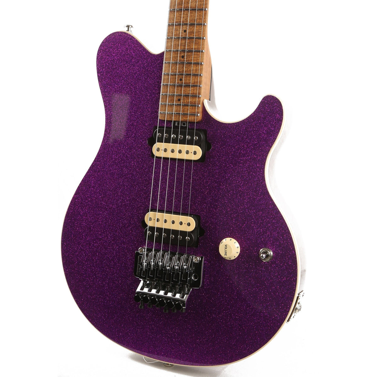 Ernie Ball Music Man Axis Guitar Fuschia Sparkle Music Zoo Exclusive — 7