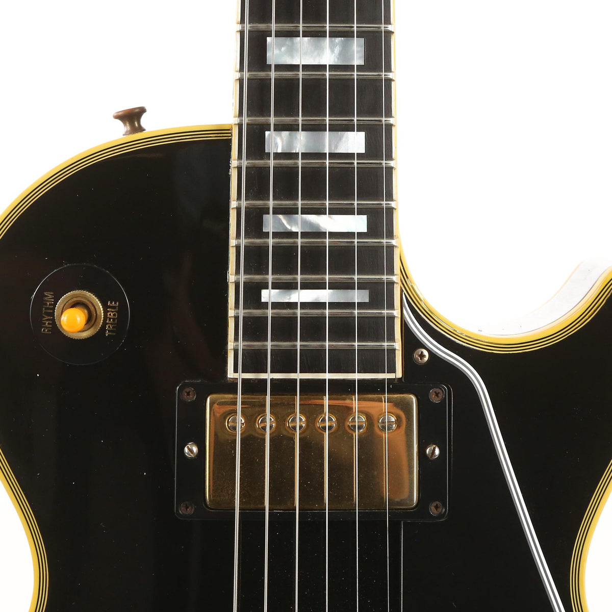 1996 Gibson Custom Shop 1957 Les Paul Custom Ebony — 7