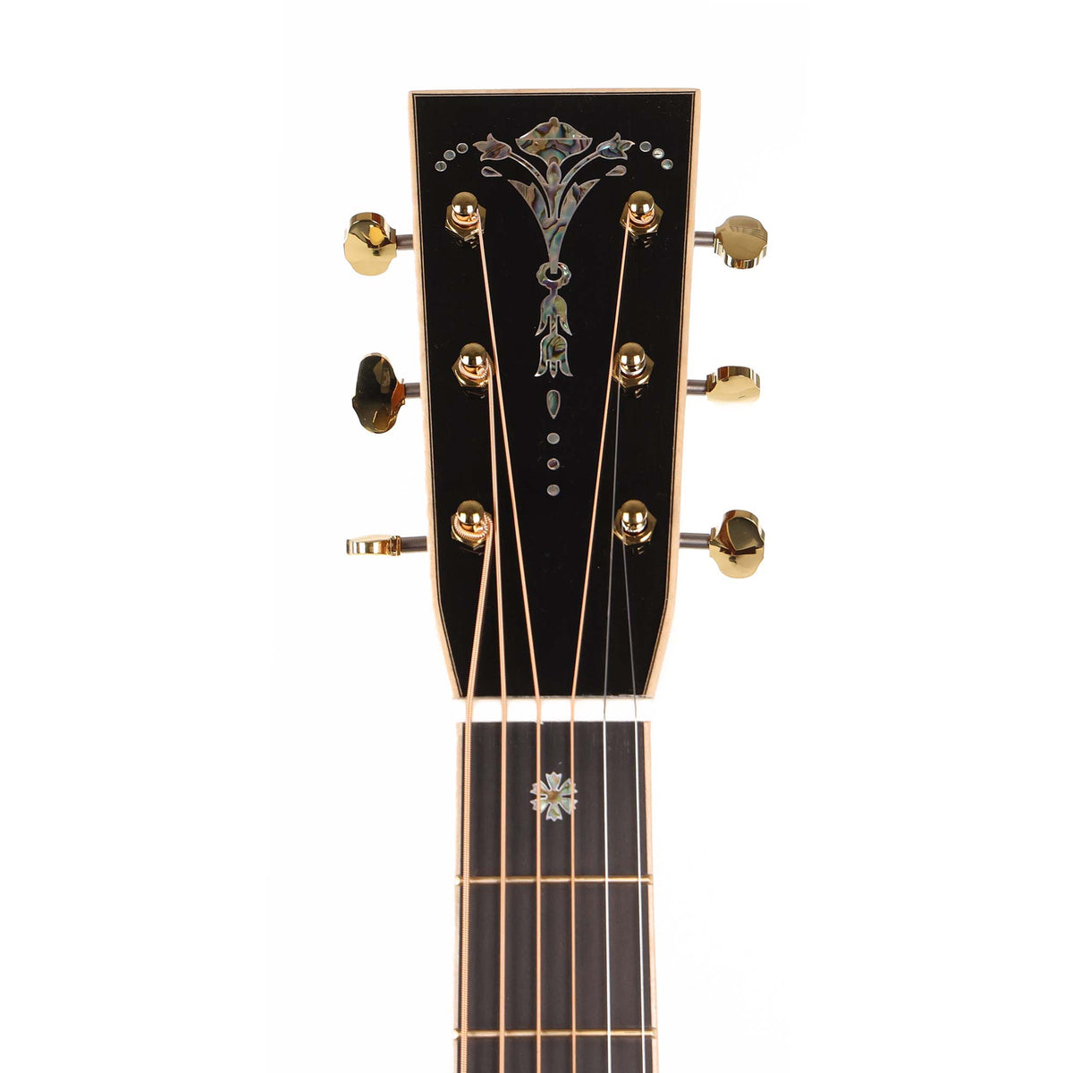 Martin D-45 Modern Deluxe Acoustic Guitar Natural 2025 — 9