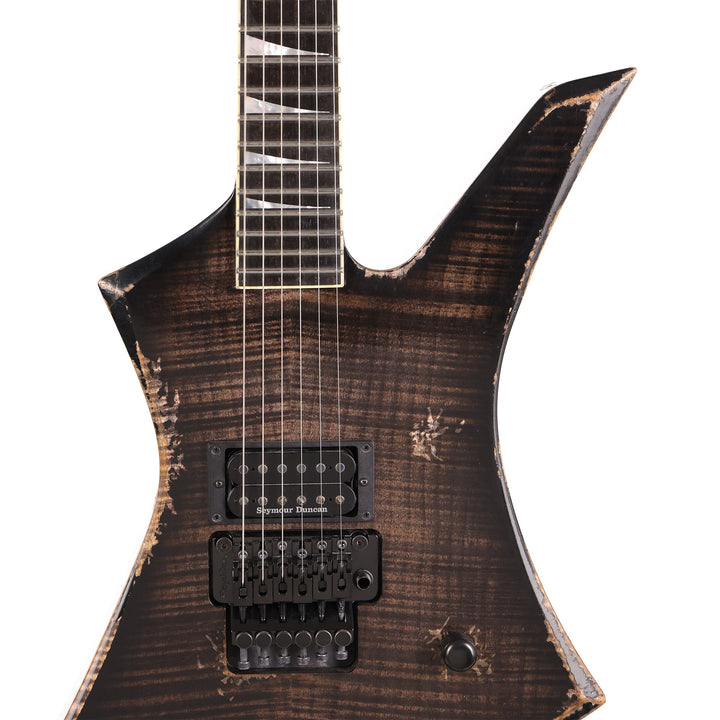 Jackson Custom Shop Kelly 1H Relic Transparent Black