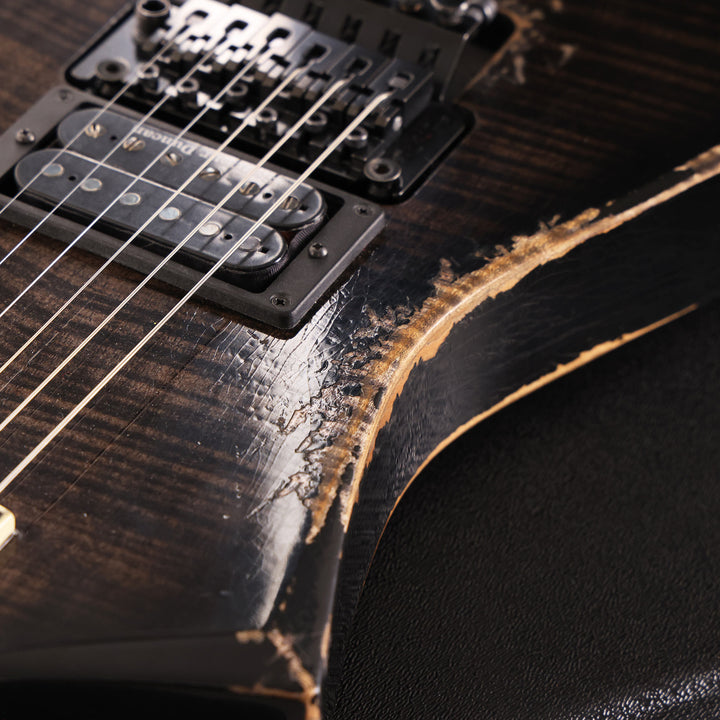 Jackson Custom Shop Kelly 1H Relic Transparent Black