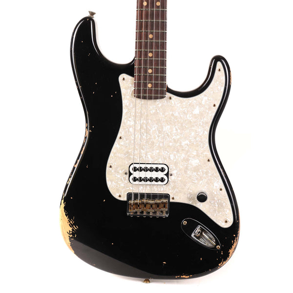 Fender Custom Shop 1969 Stratocaster Hardtail Heavy Relic Black