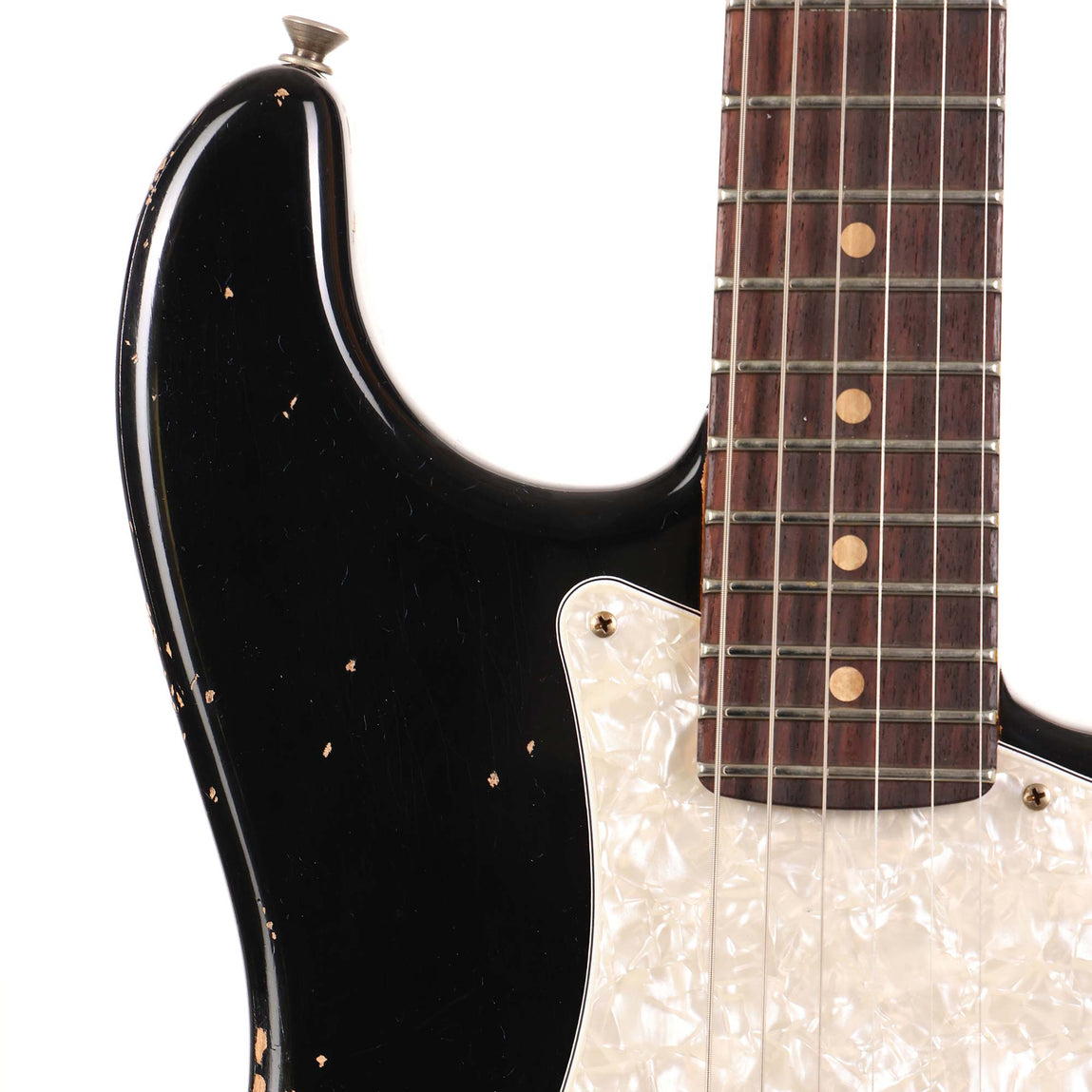 Fender Custom Shop 1969 Stratocaster Hardtail Heavy Relic Black