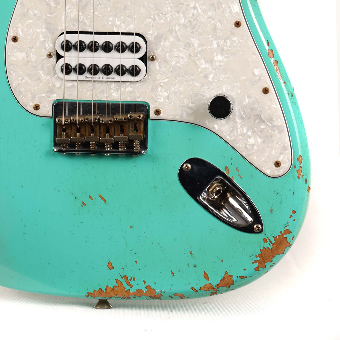 Fender Custom Shop 1969 Stratocaster Hardtail Heavy Relic Seafoam