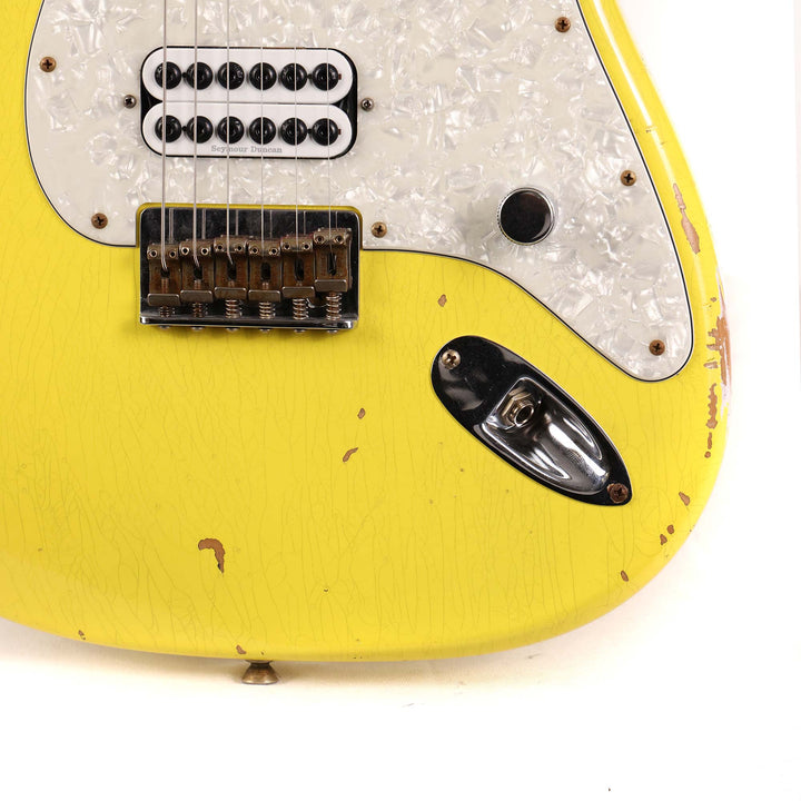 Fender Custom Shop 1969 Stratocaster Hardtail Heavy Relic Graffiti Yellow