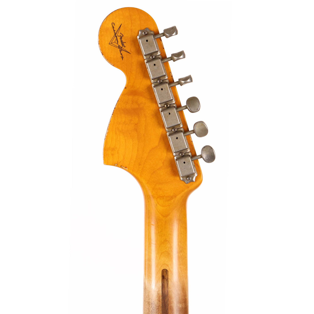 Fender Custom Shop 1969 Stratocaster Hardtail Heavy Relic Graffiti Yellow — 9