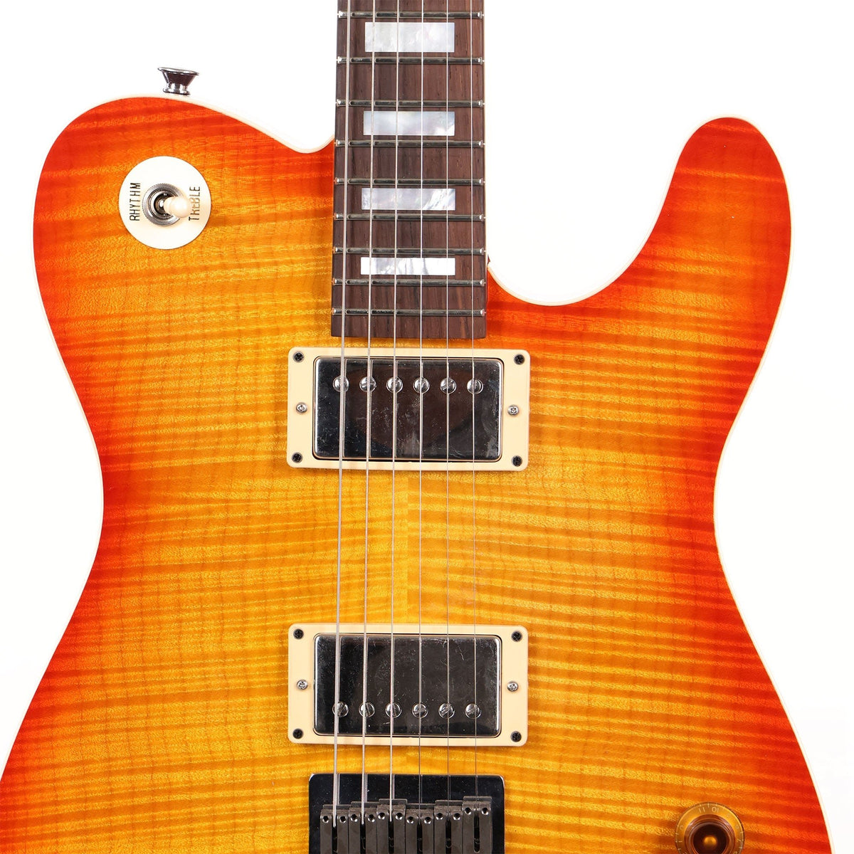 Charvel Custom Shop 1982 Style 2 Stephen Stern Tribute Relic Brazilian Rosewood Cherry Sunburst — 6