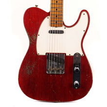 Fender Custom Shop 1963 Telecaster Mahogany Heavy Relic Crimson Transparent Masterbuilt Jason Smith