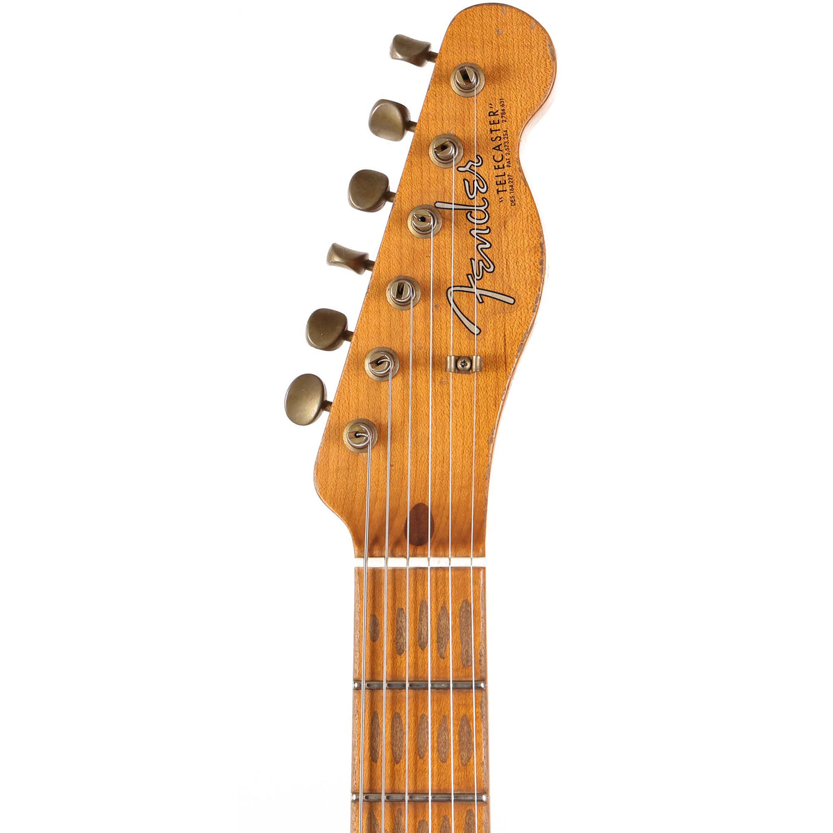 Fender Custom Shop 1963 Telecaster Mahogany Heavy Relic Crimson Transparent Masterbuilt Jason Smith — 8