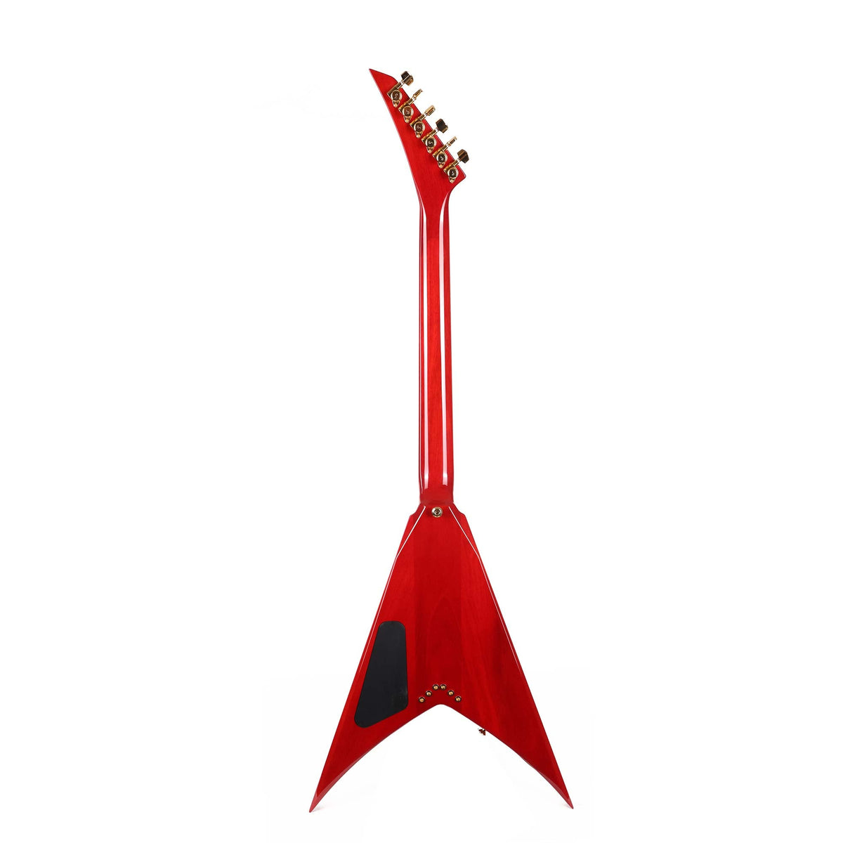 Jackson Custom Shop King V Cherry Burst Flame Top — 3