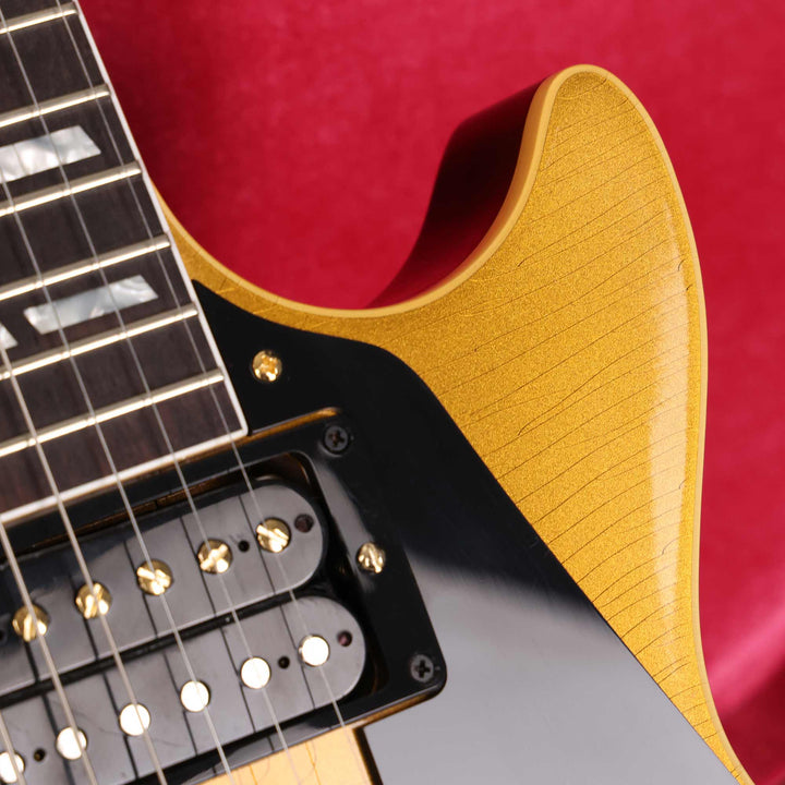 Gibson Custom Shop 1958 Les Paul Standard Made 2 Measure Goldtop Darkback Light Aged