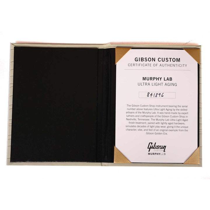 Gibson Custom Shop 1958 Les Paul Standard Made 2 Measure Goldtop Darkback Light Aged