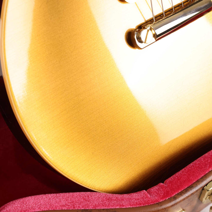 Gibson Custom Shop 1958 Les Paul Standard Made 2 Measure Goldtop Darkback Light Aged