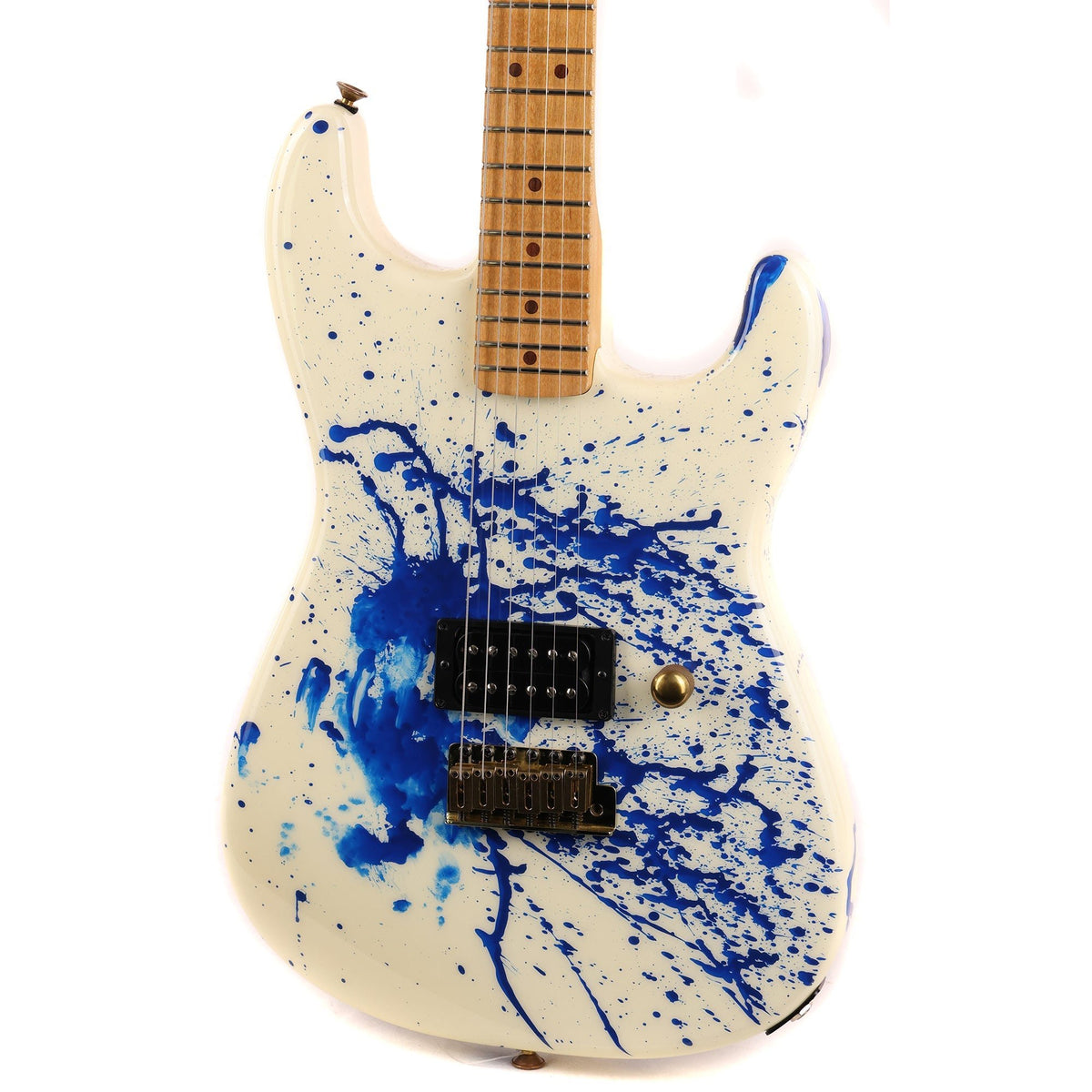 Charvel Grover Jackson Legacy Series Blue Bloodsplatter San Dimas 2008 — 7