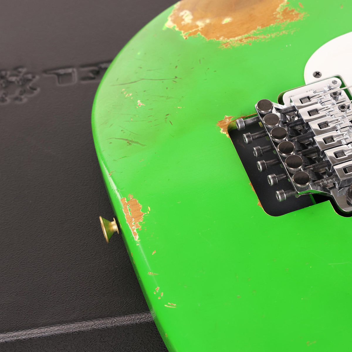 Charvel Custom Shop So Cal HSH Nitro Aged Slime Green — 10