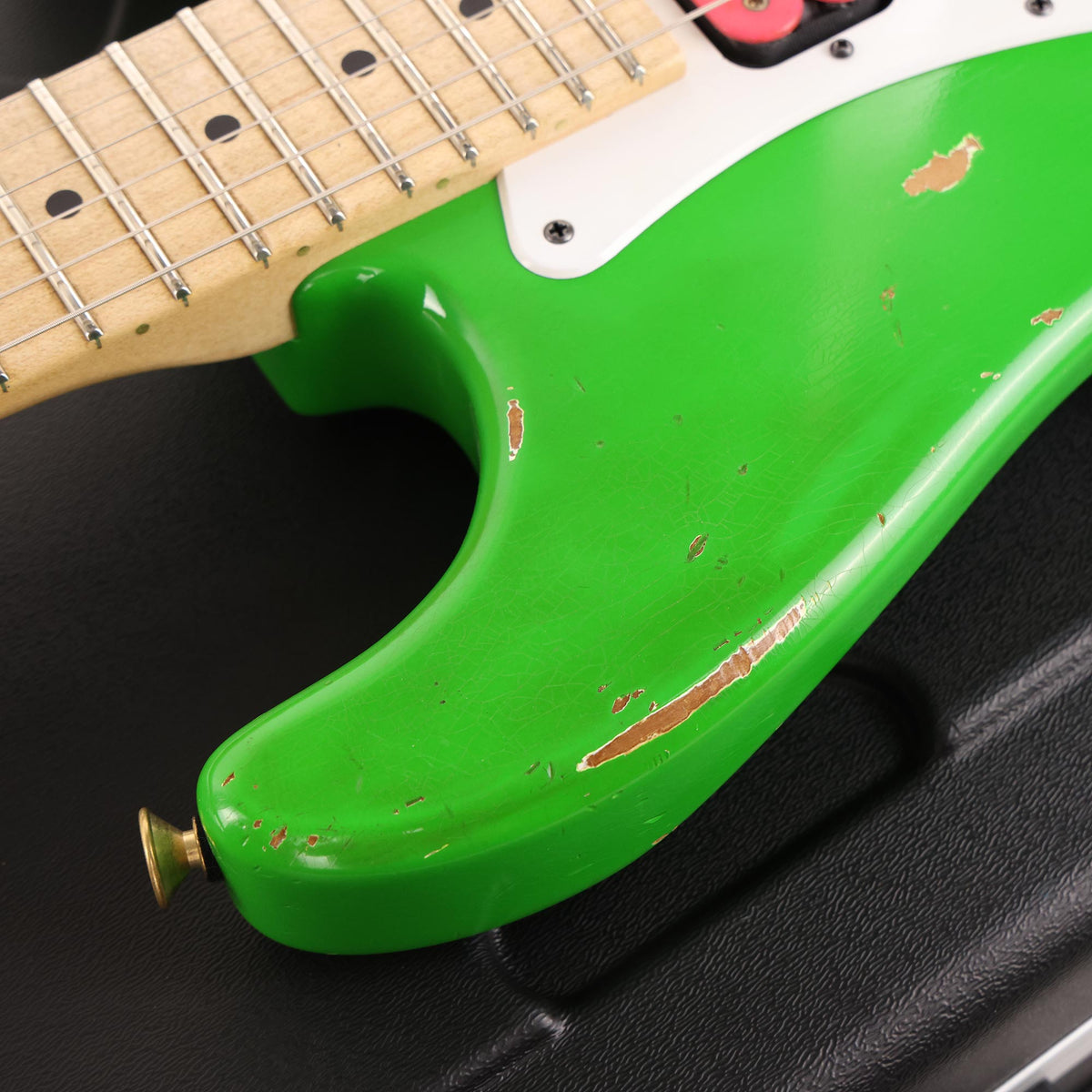 Charvel Custom Shop So Cal HSH Nitro Aged Slime Green — 8
