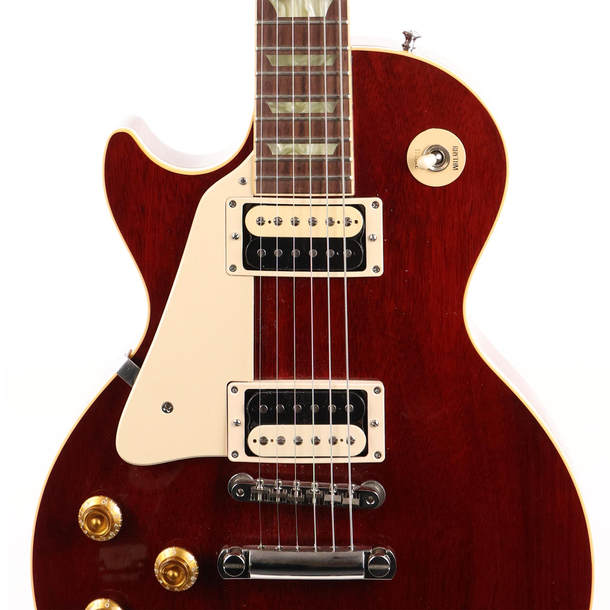 1998 Gibson Custom Shop Les Paul Classic Left-Handed Cherry Red — 6