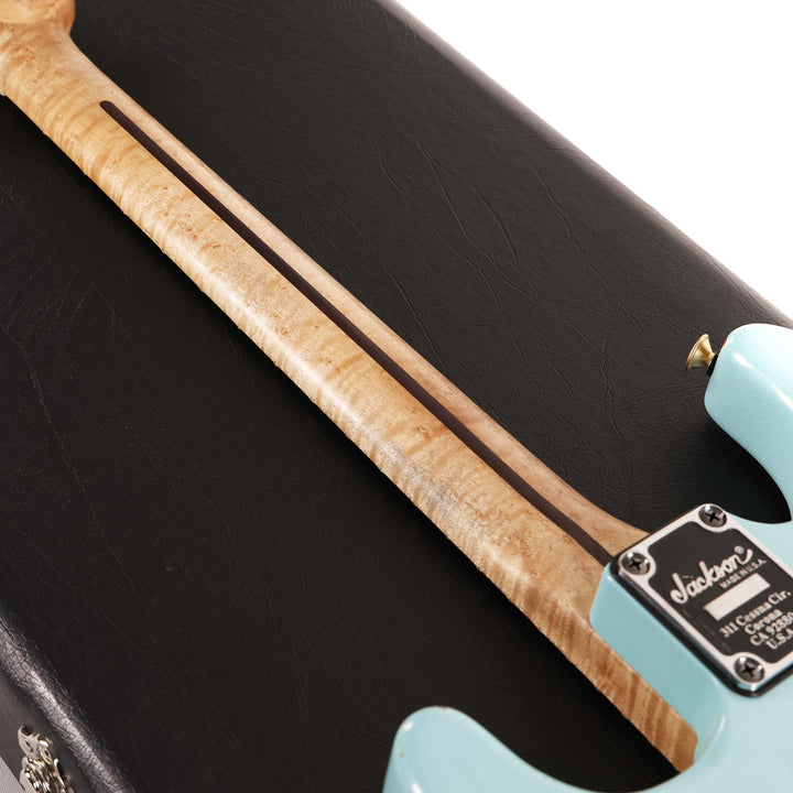 Charvel Custom Shop Nitro Aged San Dimas Masterbuilt Red Dave Daphne Blue