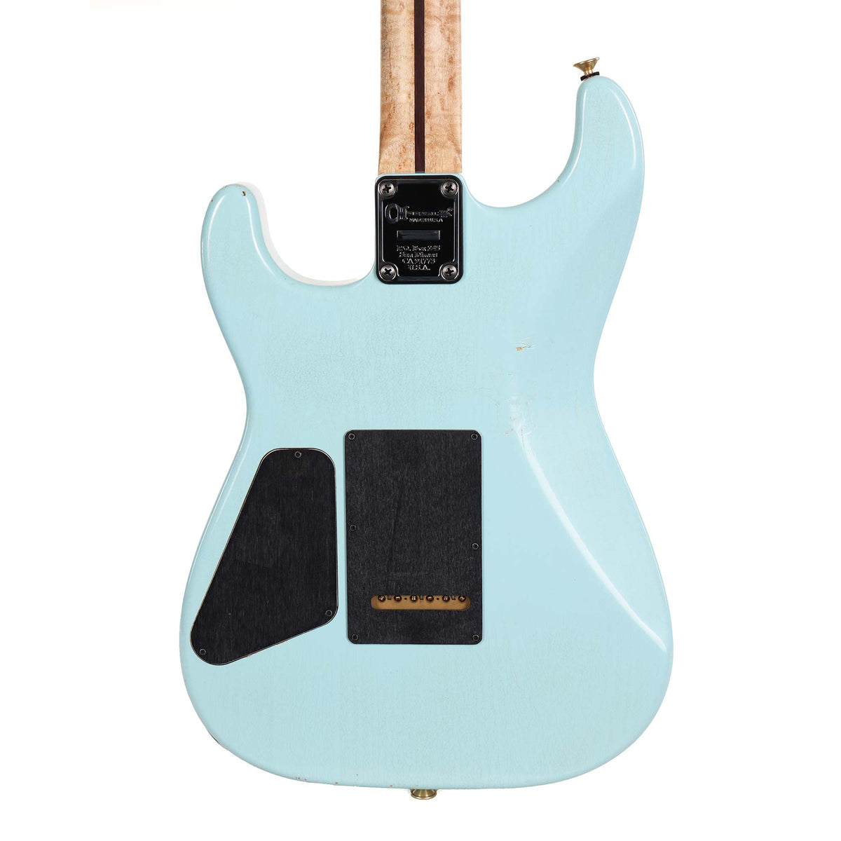 Charvel Custom Shop Nitro Aged San Dimas Masterbuilt Red Dave Daphne Blue — 6