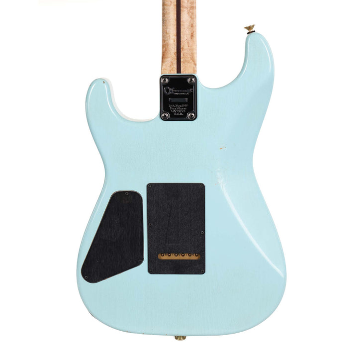 Charvel Custom Shop Nitro Aged San Dimas Masterbuilt Red Dave Daphne Blue
