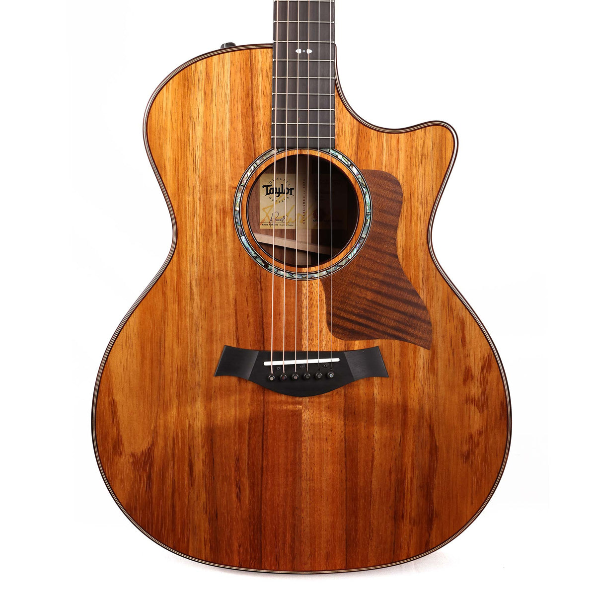 Taylor 724ce Koa Grand Auditorium Acoustic-Electric Natural — 1