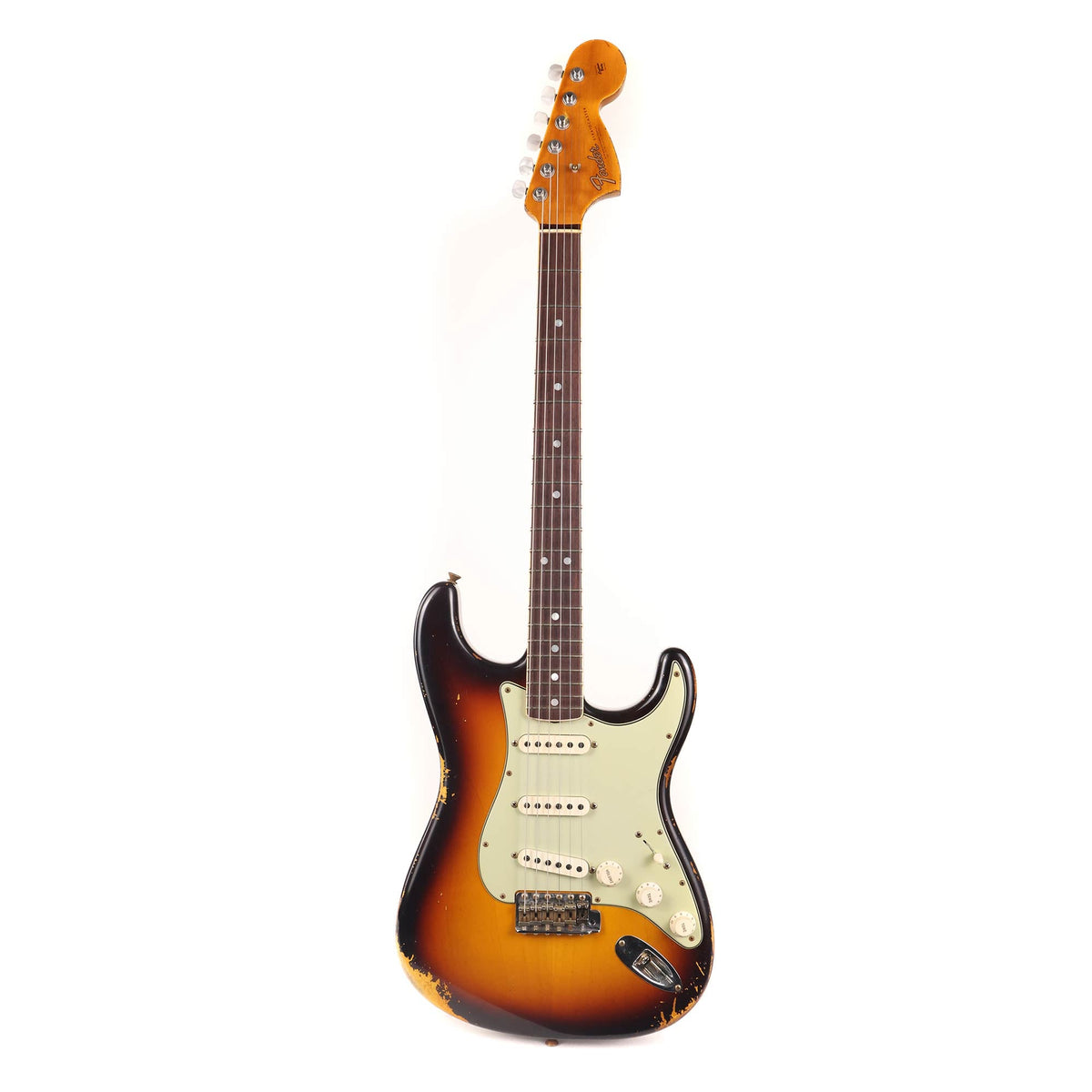 Fender Custom Shop '60s Stratocaster Thin Skin Faded 3-Tone Sunburst Used — 2
