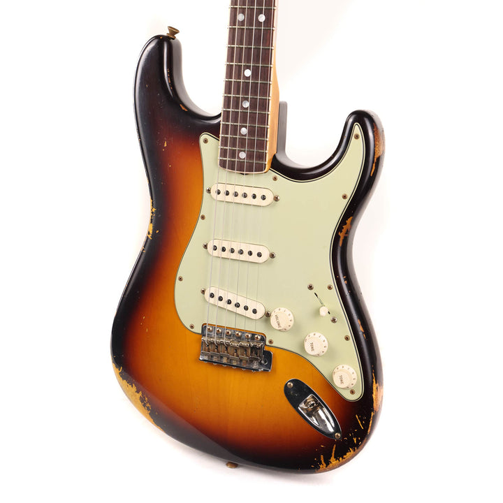 Fender Custom Shop '60s Stratocaster Thin Skin Faded 3-Tone Sunburst Used