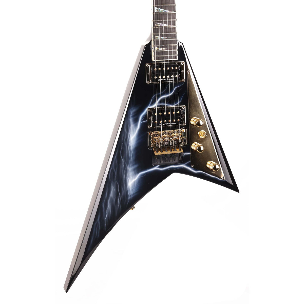 Jackson Custom Shop RR1 Rhoads Lightning Sky Graphic — 5