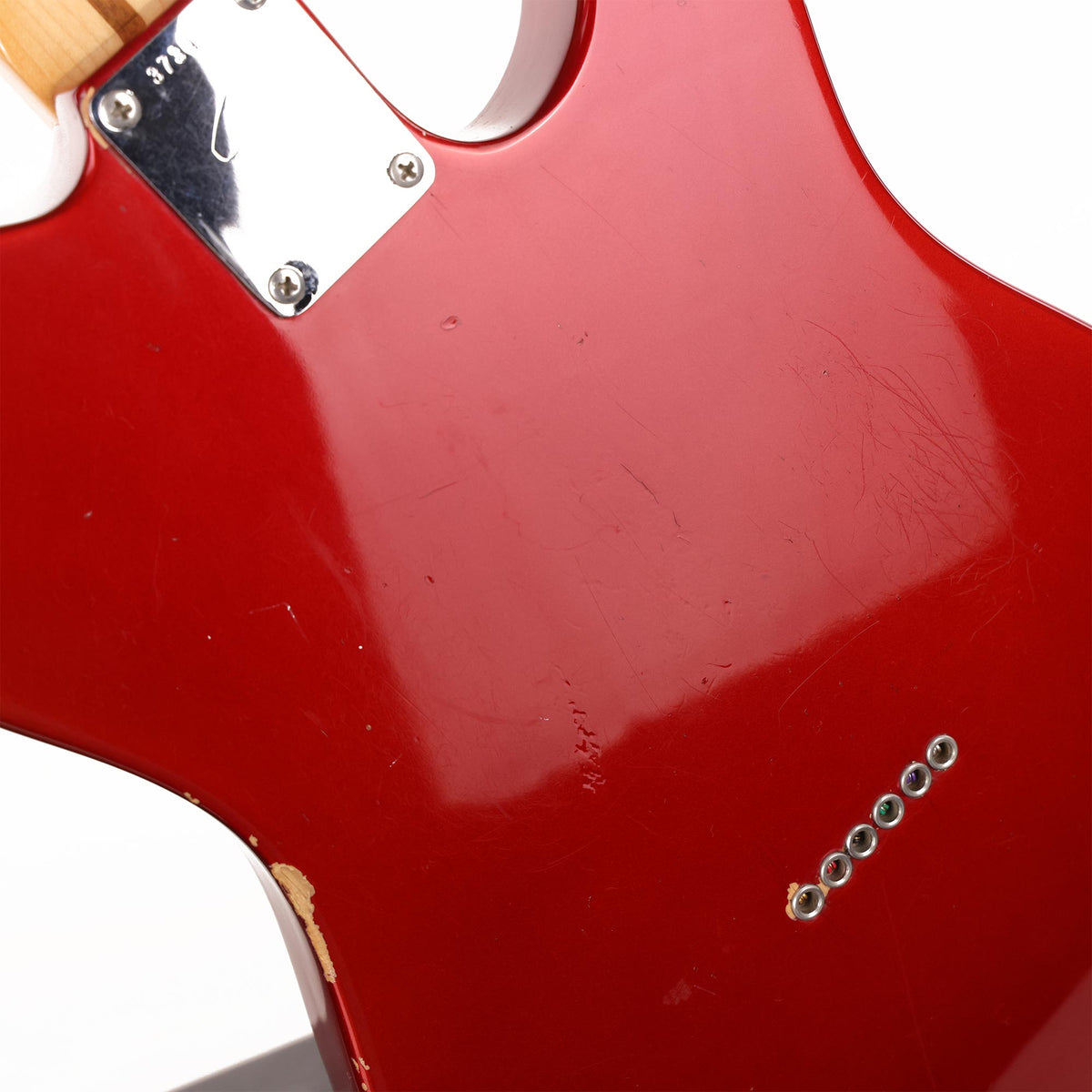 1974 Fender Telecaster Left-Handed Candy Apple Red — 11