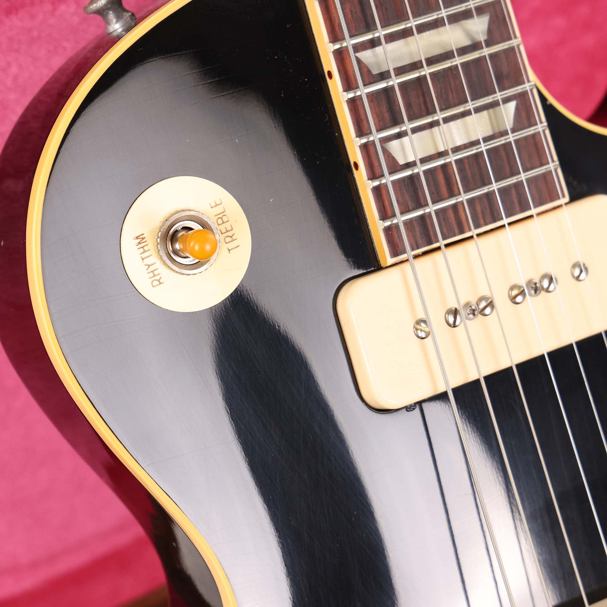 Gibson Custom Shop 1954 Les Paul Standard Wraparound Rocker Ebony VOS Made 2 Measure — 6