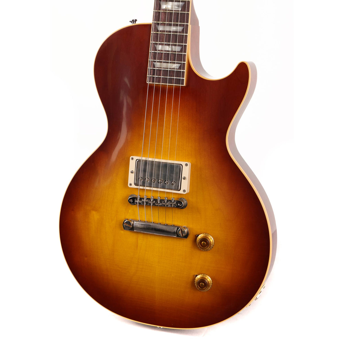 Gibson Custom Shop 1958 Les Paul Single Pickup Made 2 Measure Ultra Light Aged Iced Tea — 4