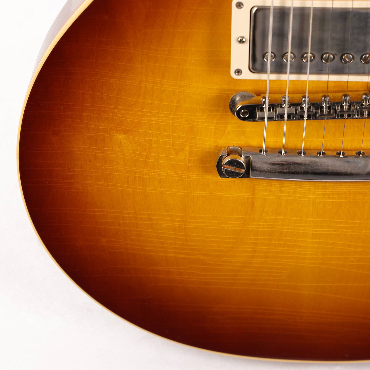 Gibson Custom Shop 1958 Les Paul Single Pickup Made 2 Measure Ultra Light Aged Iced Tea — 6
