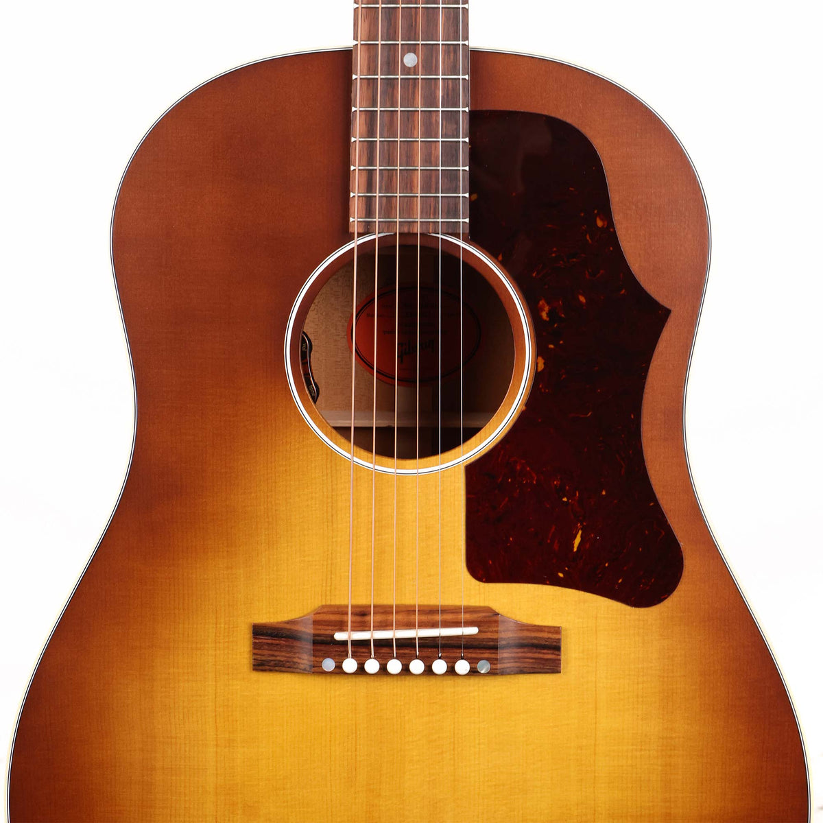 Gibson J-45 Faded 50s Acoustic-Electric Faded Sunburst — 4